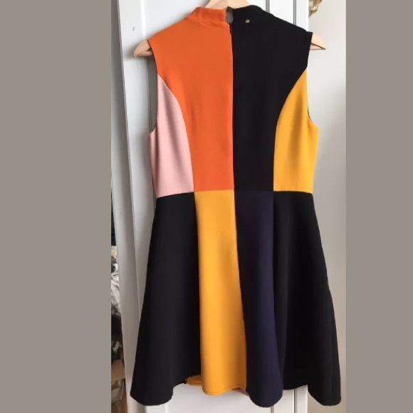 Anthropologie Harlyn Colorblock Sleeveless Dress - Picture 2 of 4